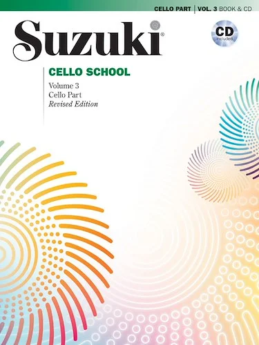Suzuki Cello School, Volume 3: International Edition