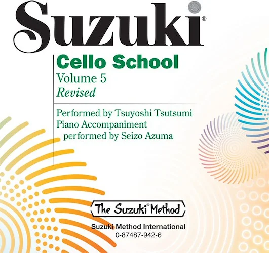 Suzuki Cello School, Volume 5: International Edition