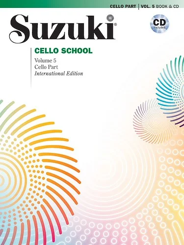Suzuki Cello School, Volume 5: International Edition