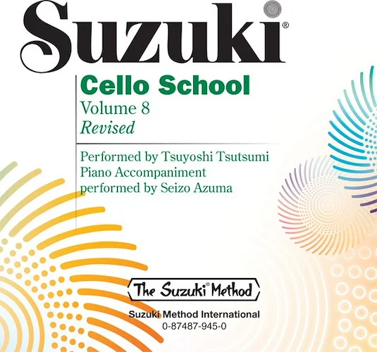Suzuki Cello School, Volume 8: International Edition