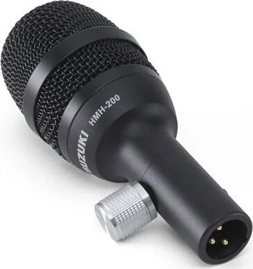 Suzuki HMH-200 Handheld Dynamic Harmonica Microphone With Volume Control