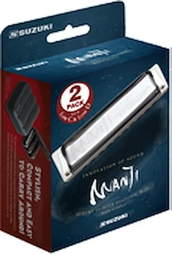 Suzuki M-20-LP 2 Piece Manji Harmonica Set