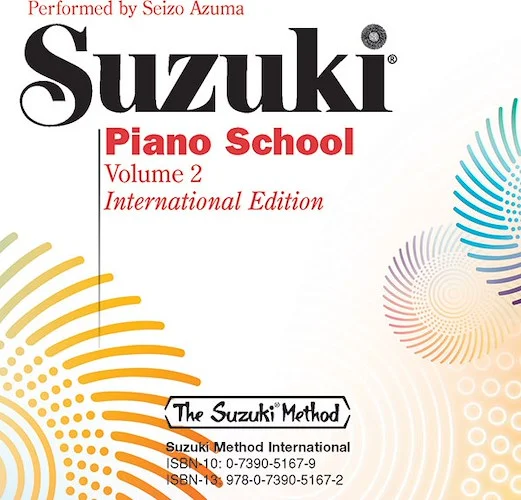 Suzuki Piano School New International Edition CD, Volume 2