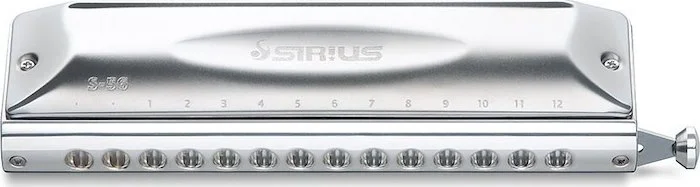 Suzuki S-56C Sirius 14 Hole Chromatic Cross Harmonica Image