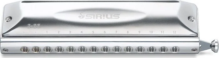 Suzuki S-56C Sirius 14 Hole Chromatic Cross Harmonica