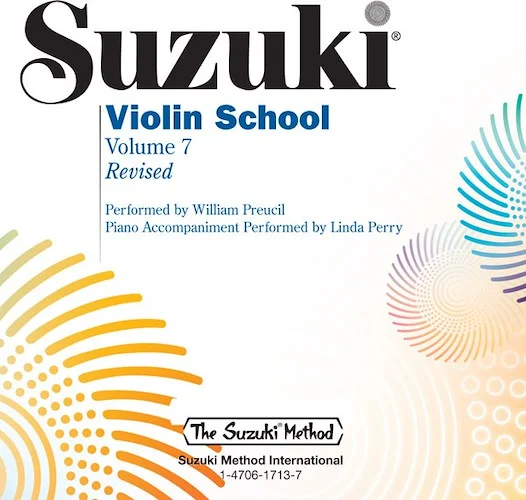 Suzuki Violin School, Volume 7: International Edition