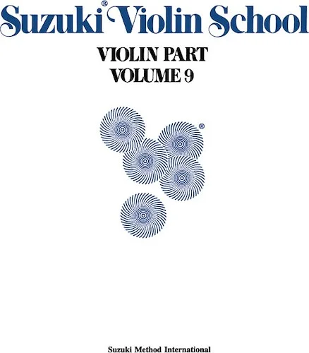 Suzuki Violin School, Volume 9: International Edition