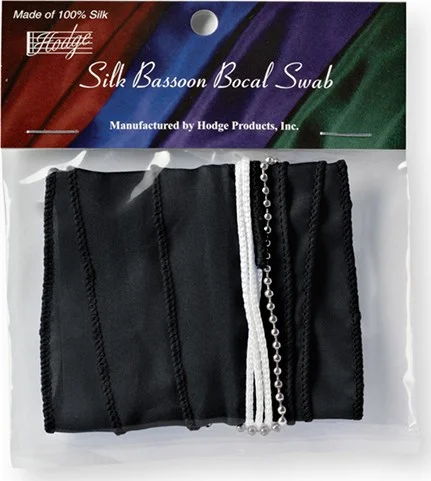 Swab,Hodge Silk,BassoonBocal,Blk