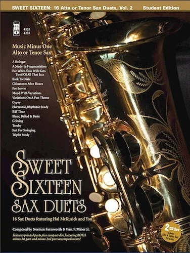 Sweet Sixteen Sax Duets - Alto Sax