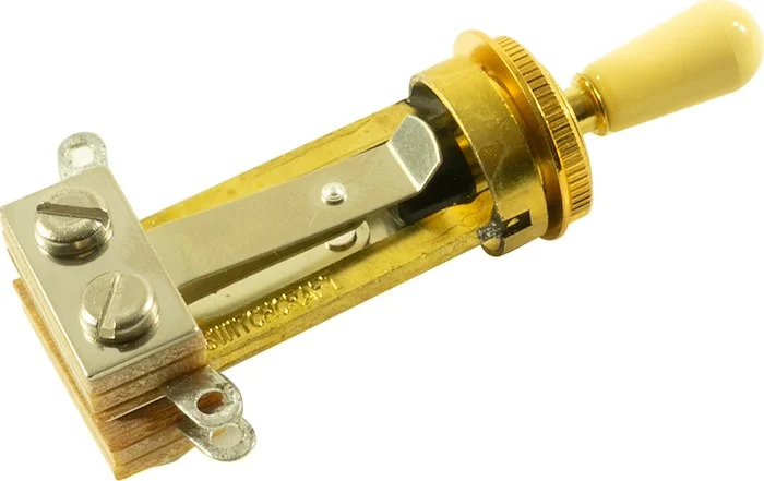 Switchcraft 3 Position Toggle Switch Exact Replacement For Gibson Les Paul #12010X Gold (1)