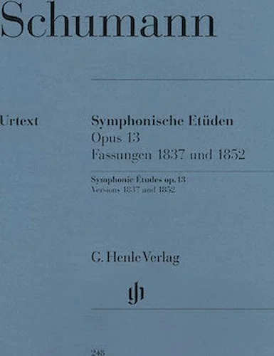 Symphonic Etudes Op. 13 (Early, Late, and 5 Posthumous Versions)