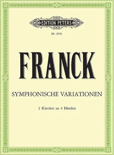 Symphonic Variations for Piano and Orchestra (Edition for 2 Pianos)<br>