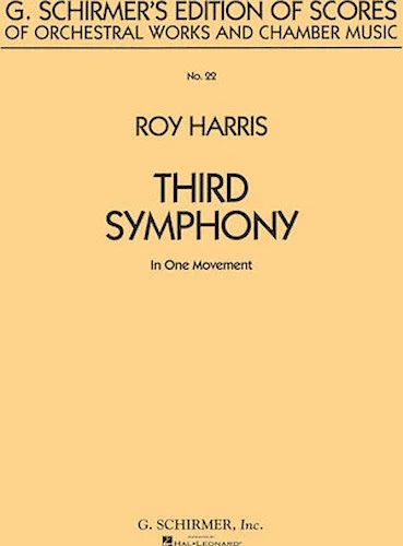 Symphony No. 3 (in 1 movement)