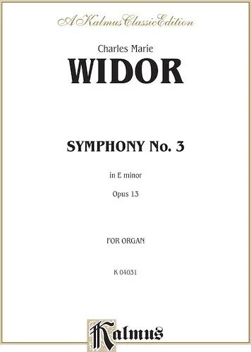 Symphony No. 3 in E Minor, Opus 13