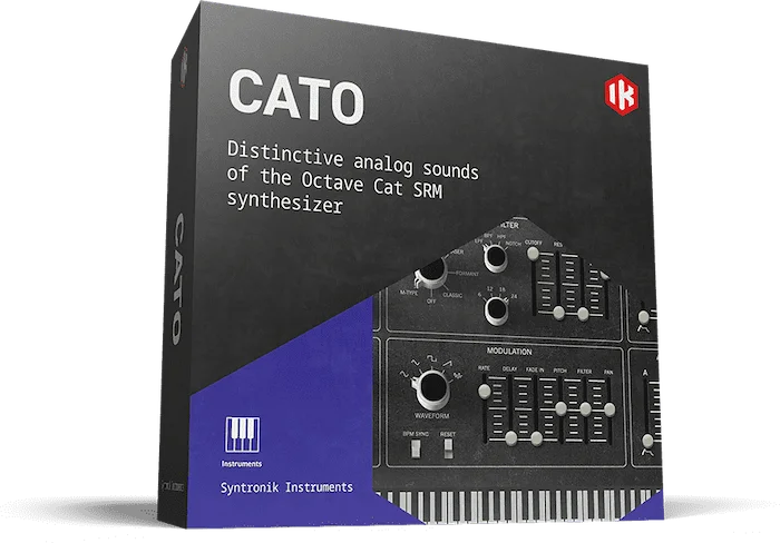 Syntonik 2 CATO (Download)<br>Recreation of the Octave CAT SRM and SSM filter Synth