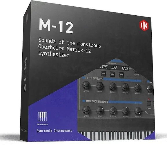 Syntronik 2 M-12 (Download)<br>the monstrous Oberheim Matrix-12
