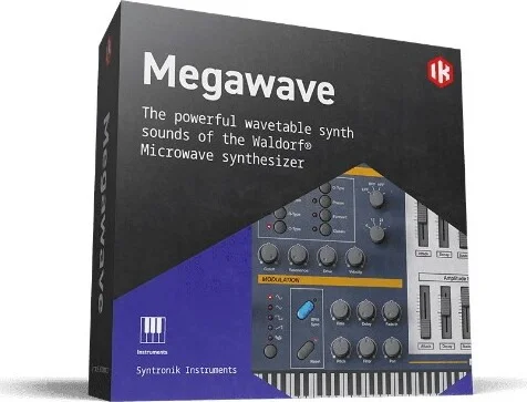 Syntronik 2  Megawave (Download)<br>wavetable synth sounds of the original Waldorf Microwave