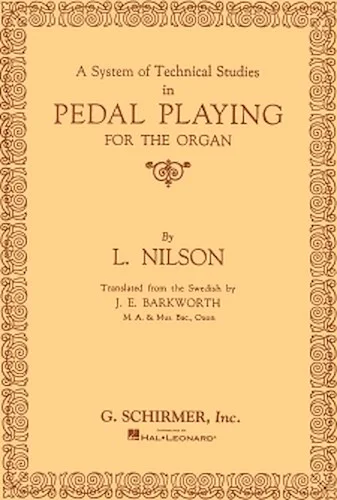 System of Technical Studies in Pedal Playing