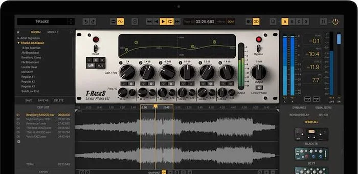 T-RackS  LINEAR PHASE EQ (Download)<br>Linear Phase Equalizer