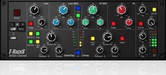 T-RackS  SINGLE BRITISH CH (Download)<br>Solid state channel strip