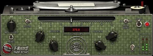 T-RackS  TAPE ECHO (Download)<br>Vintage Tape Delay