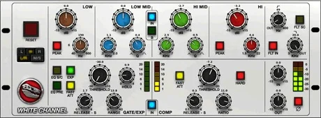T-RackS  WHITE CHANNEL (Download)<br>Modern Channel Strip EQ/COMP