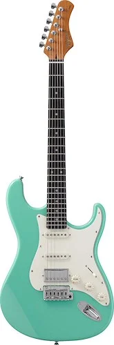 Tagima Classic Series T 640 Super Dark Fretboard in Surf Green