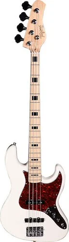 Tagima Classsical Series TJB 4 String Jazz Bass in Olympic White with Light Fretboard