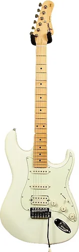 Tagima TG - TW Series TG 540 Electric Guitar in Olympic White, Light Fretboard and Aged White Pickguard