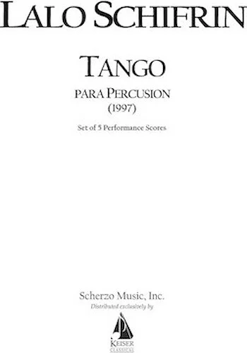 Tango Para Percusion (Tango for Percussion)