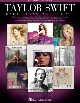 Taylor Swift Easy Piano Anthology - 2nd Edition
