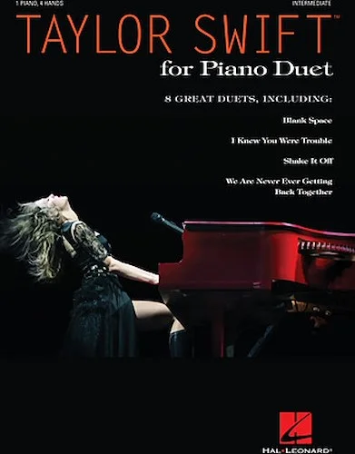 Taylor Swift for Piano Duet - Intermediate Level