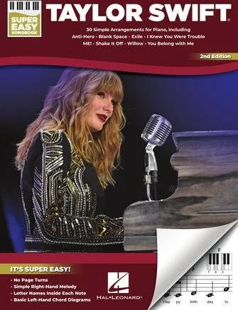 Taylor Swift - Super Easy Songbook - 2nd Edition