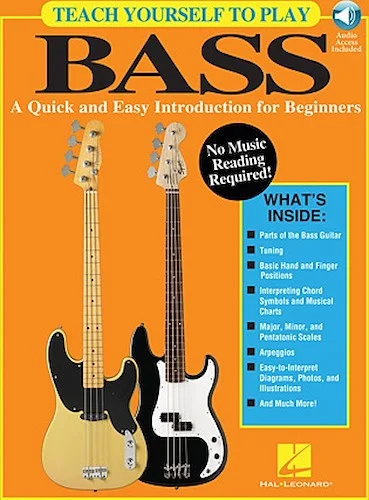 Teach Yourself to Play Bass - A Quick and Easy Introduction for Beginners