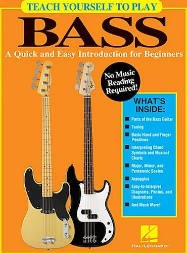 Teach Yourself to Play Bass - A Quick and Easy Introduction for Beginners