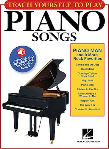 Teach Yourself to Play Piano Songs: "Piano Man" & 9 More Rock Favorites
