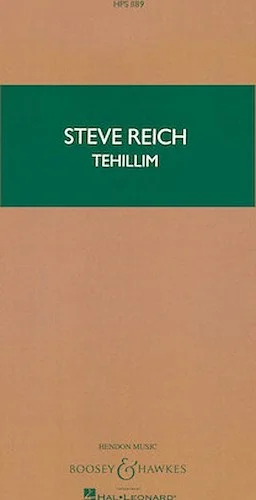 Tehillim - for Voices and Ensemble (or Chamber Orchestra)