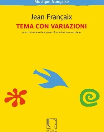 Tema Con Variazioni - for Clarinet in A and Piano