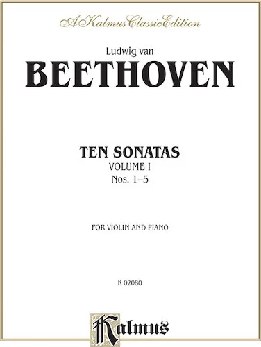 Ten Violin Sonatas, Volume I (Nos. 1-5)