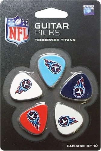 Tennessee Titans 10-pack Guitar Picks