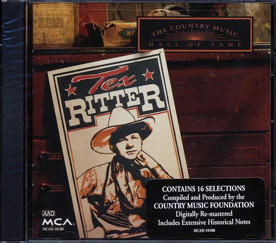 Tex Ritter - The Country Music Hall Of Fame (remastered)