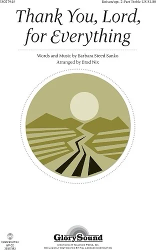 Thank You, Lord, For Everything