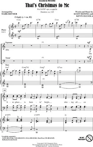 That's Christmas to Me