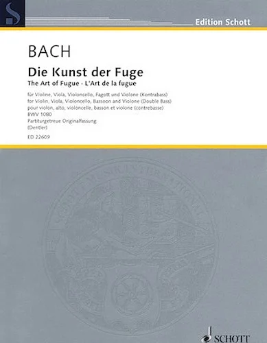 The Art of Fugue BWV 1080