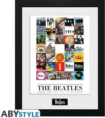 The Beatles - Through the Years Framed Poster