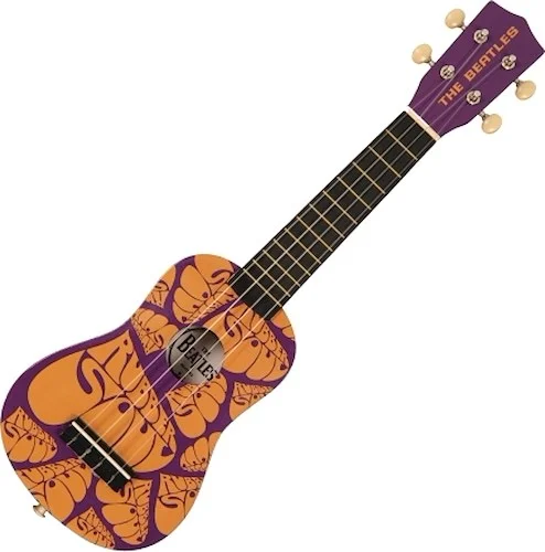 The Beatles Ukulele: Rubber Soul Design - Nylon-Strung Soprano Ukulele