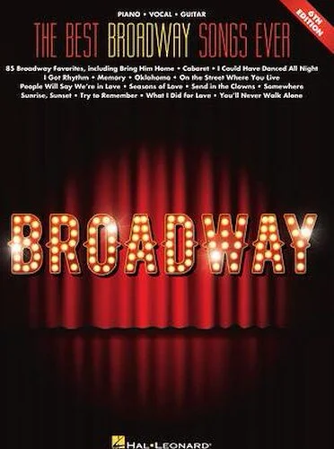 The Best Broadway Songs Ever - 6th Edition