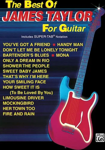 The Best of James Taylor for Guitar