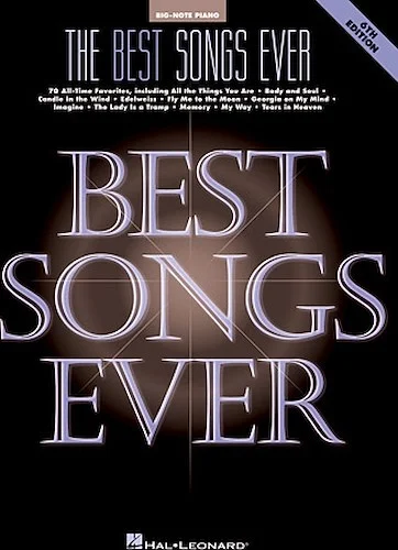 The Best Songs Ever - 6th Edition