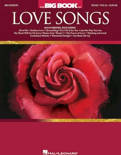 The Big Book of Love Songs - 3rd Edition